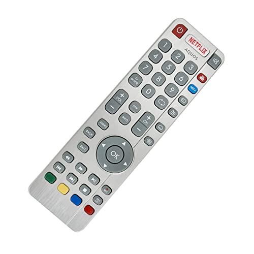 SHWRMC0117 Replacement Remote Control -VINABTY-Fit for TV SHW/RMC/0117 LC-40CFG6352K LC-32CFG6452E LC-49CUG8052K LC-55CFG6022E LC-24CHG6132EW LC-24DFG6132KM LC-43CUG8462K - Image 3