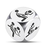YIPFEN Gioco di Dadi per Coppie, Regalo di San Valentino (per Lui/Lei), Idea Regalo per Fi...