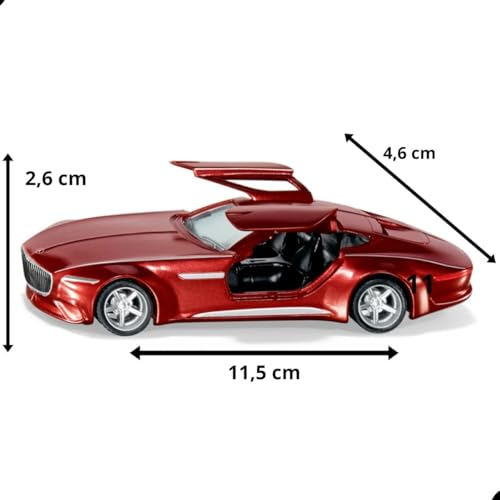 Siku Vision Mercedes Maybach 6 Grand Coupé 1:50 Rojo miniatura 2