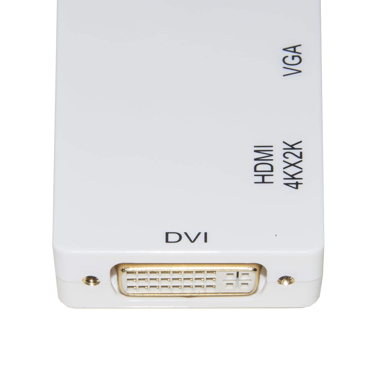 Link LKADAT18 - Adattatore Mini DisplayPort 1.2 Maschio a DVI + HDMI 4Kx2K + VGA Femmina – Convertitore Video Multi-Uscita per Monitor e Proiettori
