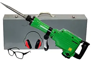 Digital Craft Multifunction New Pick Breaker Household Electric Hammer Concrete Demolition Hammer And Dismantle Road Wall Flooring Set Hammer Drill (24 mm Chuck Size, 1500 W)