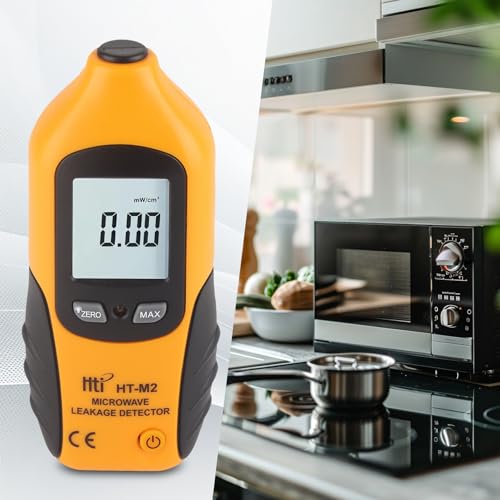 Probador de microondas digital con pantalla LCD y alarma miniatura 6