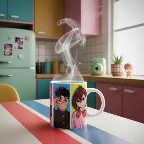 Taza de cerámica ABYSTYLE 320 ml Dan Da Dan Anime miniatura 4