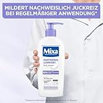 Mixa Panthenol Body Lotion, juckreizlindernder und beruhigender Balsam, mit Panthenol und pflanzlichem Glycerin, für empfindliche, sensible Haut, mildert Juckreiz Mixa Panthenol Comfort, 250 ml – Bild 2