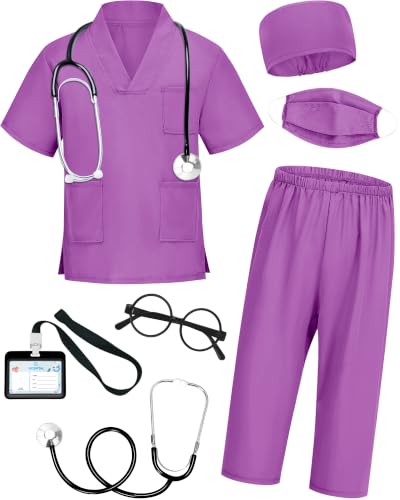 ICECUTE Doctor Costume Scrubs Set product photo