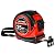 HAUTMEC Tape Measure 25Ft with Fraction 1/8,Double Side Metric and Inches Tape,Retractable Tape Measure,Magnetic Hook and Compact Case for Construction, Carpenter, Professionals HT0282-TM
