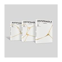 LE SSERAFIM ANTIFRAGILE 2nd Mini Album Vol.3 FROZEN AQUAMARINE Version 1p Folding Poster On Pack+112p Booklet+1p PhotoCard+1p PostCard+1ea Sticker+3ea ANTIFRAGILE Sticker+Tracking Sealed