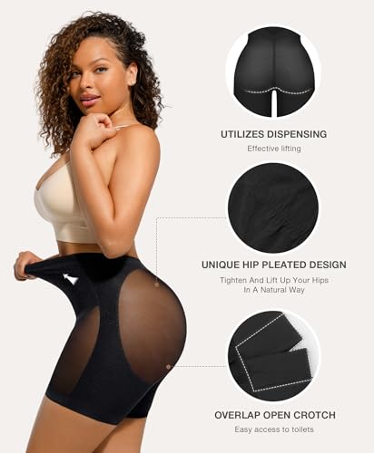 Lover-Beauty Tummy Control Shapewear Shorts for Women Butt Lifting Body Shaper Thigh Slimmer Panties Underwear3