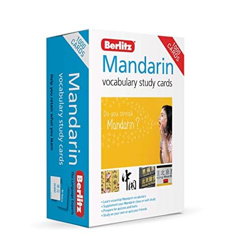 Berlitz Mandarin Chinese Vocabulary Flash Cards