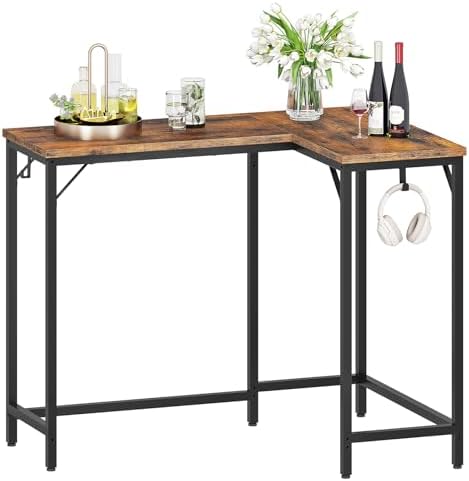 Optimal L-Shaped Counter Height Table for Modern Kitchens
