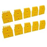 3D Printed Tool Mounts for Dewalt 20V and 60V Flexvolt Tools (Yellow, 10-Pack)