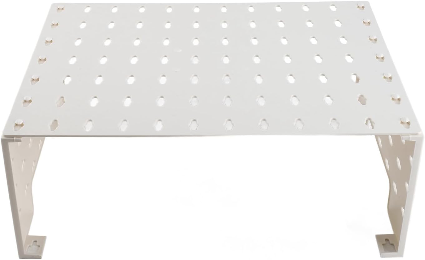 Walfront Gasware Heater Decoration Cover Stylish Pegboard Shelf for Kitchen Organization (L 48x18x72in)