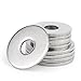 Fender Washers, JSUSLIFE 5PCS 5/8"x2"x 0.12", Heavy Duty Extra Large Size 18-8 (304) Stainless Steel Washers Assortment, Metal Flat Washers Set for Bolts