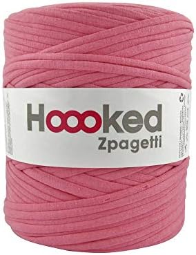 DMC Pelote Hooked Zpagetti Fil Simple | Produit Recyclé, Coloris Variants selon les Arrivages | 120m 850g 19 Coloris