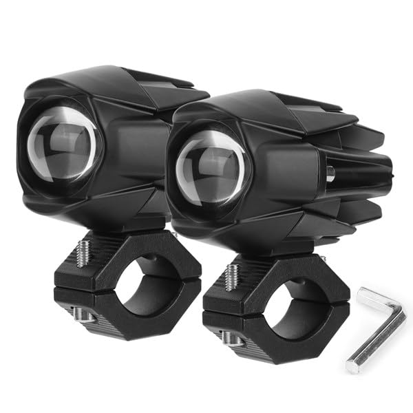 LED para motocicleta impermeable universal con soportes de montaje robustos 5