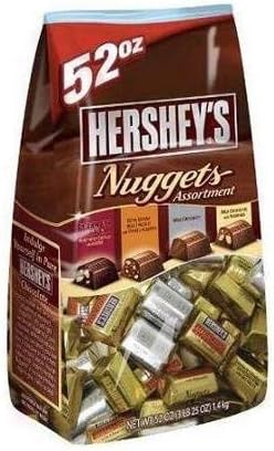 Hershey's Nuggets Chocolate Assortment,3.40 pound