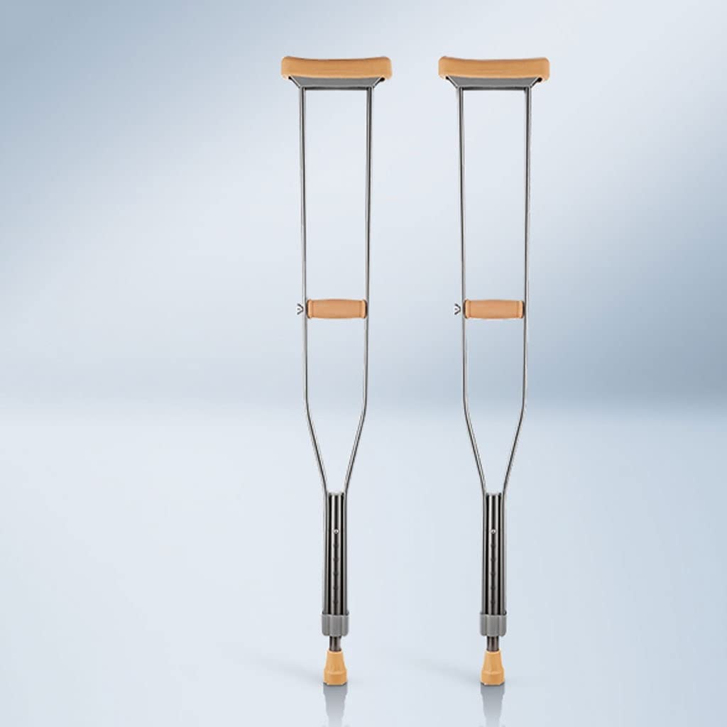GCX- Muletas for Ancianos, muletas for Axilas, muletas Dobles, bastón Antideslizante, Andador, Pierna y Fractura de pie, Ayuda de Tela Firma
