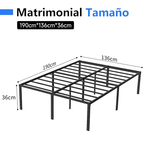 La mejor comparación de Bases Tubulares para Cama Matrimonial . 23 Imagen adicional