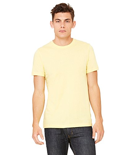 Product of Brand Bella + Canvas Unisex Jersey Short-Sleeve T-Shirt - Yellow - XL - (Instant Savings of 5% & More)