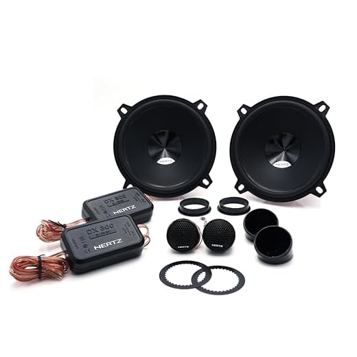 Kit de Alto-Falantes 2 Vias, Hertz, DSK130 071200, Conjunto de Alto Falantes
