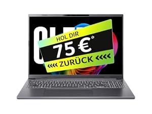 Acer Aspire 16 AI OLED | Laptop | Ultra 5 | 16GB | 1TB | mit Netzteil