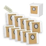 DingGreat Sacchetti per aspirapolvere eufy L50 SES, L60 SES, stazione di svuotamento self-leader, 10 pezzi, accessori per aspirapolvere eufy L50/L60