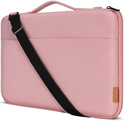 DOMISO 17.3 Inch Laptop Bag Cover Waterproof Shockproof Notebook Sleeve Case Shoulder Bag Protective Cover for 17.3" HP Pavilion 17/HP Envy 17/HP 17/Lenovo IdeaPad 321,Grey