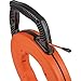 Klein Tools 56383 Non-Conductive Electrical Fish Tape, Multi-Groove Fiberglass Wire Puller, Nylon Tip, Optimized Housing and Handle, 100-Foot