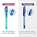 FLYOME 4 Pack Invisible Ink Pens with uv Light, 2021 Upgraded Disappearing Spy Pens for Party Favors, Christmas, Thanks Giving Day, Magic Marker for Secret Message and Goodies Bags Toy