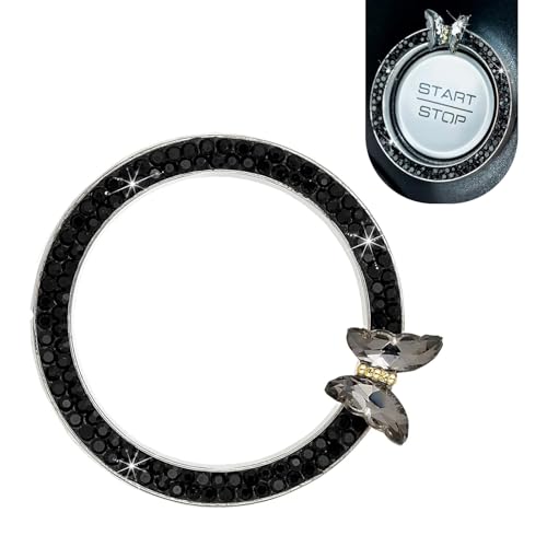 Merdege Bling Car One-Button Start Decorative Sticker
