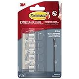 transparent magnum opus speaker cable Starker Halt garantiert: Die beiliegenden transparenten Command Strips garantieren einen starken Halt selbst auf Holz, Metall oder Feinputz.