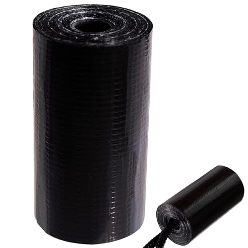 Image of Mini Duct Tape - Heavy Duty Travel Size Rolls for Camping, Travel, Emergency, Cycling, Vehicle, Etc. 2 Inch x 16 Feet, Pack of 1, Black