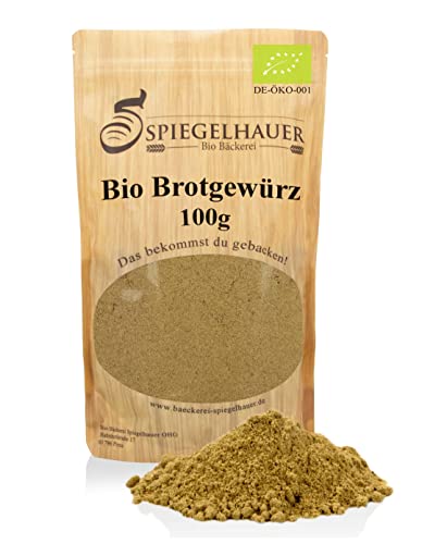Bäckerei Spiegelhauer Bio Brotgewürz fein vermahlen für leckeres Brot 100 g