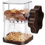 Nut Chopper Durable Nut Grinder Manual Hand Crank For Baking Cooking, Chopping Walnuts Pecans Almonds Nuts Seeds and More (Small)