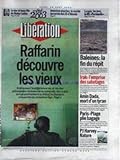  LIBERATION [No 6924] du 18/08/2003 - LE DUR ET BEAU RIO DE WALTER SALLES - AMERICAN PSYCHOS - LE RACISTE TERRORISTES DES JO D\'ATLANTA - RAFFARIN DECOUVRE LES VIEUX - CANICULE - BALEINES - LA FIN DU REPIT - IRAK - L\'EMPRISE DES SABOTAGES - AMIN DADA - MORT D\'UN TYRAN - PARIS- PLAGE PLIS BAGAGE - PJ HARVEY NATURE.
