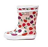 Regenstiefel Aigle Baby Flac Theme Gummistiefel, kirschrot, 21 EU