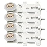 Adaptabilité : nos ferrures coulissantes pour portes coulissantes d’armoires et de placards conviennent à diverses applications intérieures, des systèmes de rangement aux portes de salle de bain, en passant par les meubles de cuisine ; poulies coulissantes pour armoires ; roulettes de rechange pour portes coulissantes