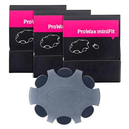 Pack ProWax MiniFit de 3 Cajas de 6 Filtros para Audífonos Oticon, Bernafon y Philips. 18 Filtros ProWax MiniFit Protector de Cerumen - Bloquean la Cera y Protegen el Audífono