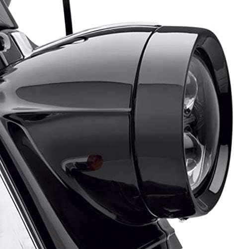 XIAOXI 7inch Black Trim Ring Fits Round Motorcycle Led Headlight for Harley Davidson 83-13, FLST 86-14, FLD 12-14, Touring Bikes, Road King 94-14