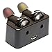 Produktbild Bluetooth Earbuds,FisherMo Mini Zwei Ohren In-Ear Ohrhörer Headsets Sport Wireless Kopfhörer Stereo Musik Earphone mit Klare Mikrofon für Running Gym
