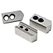 TAIKI 3900-4648 3 Piece Soft Steel Jaw Set, 1/16" x 90 Degree Serrations, 12" Chuck Size