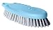 Vigar - Cepillo Multifuncional - con Cerdas Duras - 17.5 x 6.6 x 3.7 cm - Ideal para Alfombras o Prendas Resistentes - con Anilla para Colgado - Azul
