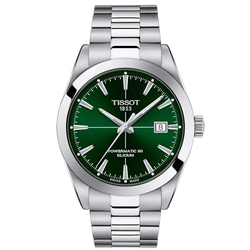 Tissot Men’s Gentleman Auto Swiss Automatic Dress Watch with Stainless Steel Strap