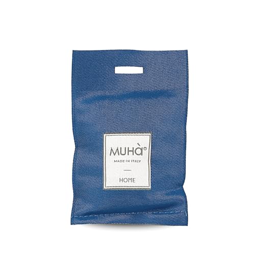 MUHA' | Sacchetto Profumato per Armadi e Cassetti, Fragranza Diamond, Profumatore per Biancheria, Colore Blu, Formato Bag