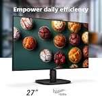 Philips 27B2N2100 27 de pouce FHD (1920 x 1080) 100Hz Moniteur de bureau de jeu, certifié Energy Star, EPEAT Certification en or, HDMI & VGA, 4 Année Garantie de remplacement anticipée