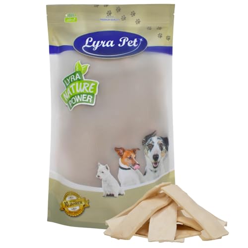 Lyra Pet - Lyra Pet® 1 kg Kauchips 1000 g aus Büffelhaut für Zahnpflege wie Kauknochen Dörrfleisch