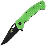 bowie knife shop mit Gürtelclip G8DS® Zombie Dead Taschenmesser Einhandmesser ZD-312