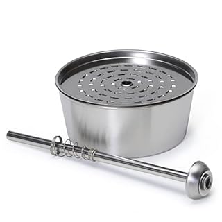 Presto 02815 12-Cup Cordless Coffee Percolator - Stainless Steel, Modern Design, Easy Pour Spout, Stay-Cool Handle, Matte-Black