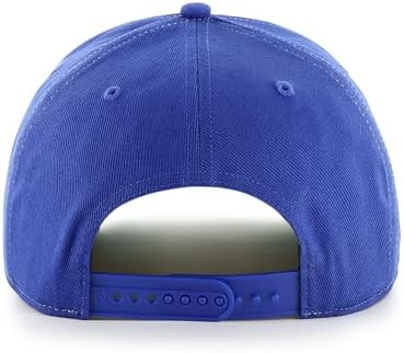 47 Toronto Blue Jays Adjustable Hat – MLB Baseball Cap, Hitch Style, Structured Fit, Curved Brim, One Size (Royal/White)
