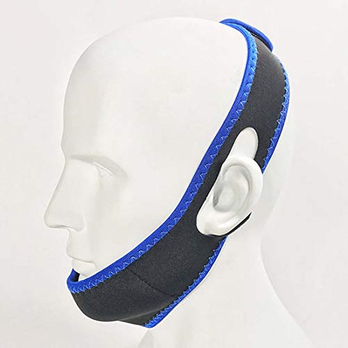 Yowerf ronquidos 2PC Anti-ronquido de la Barbilla con los ronquidos de la Correa de la Honda Que Duerme la Barbilla con Las señoras de la apnea de Las señoras ayudas para Dormir Cover